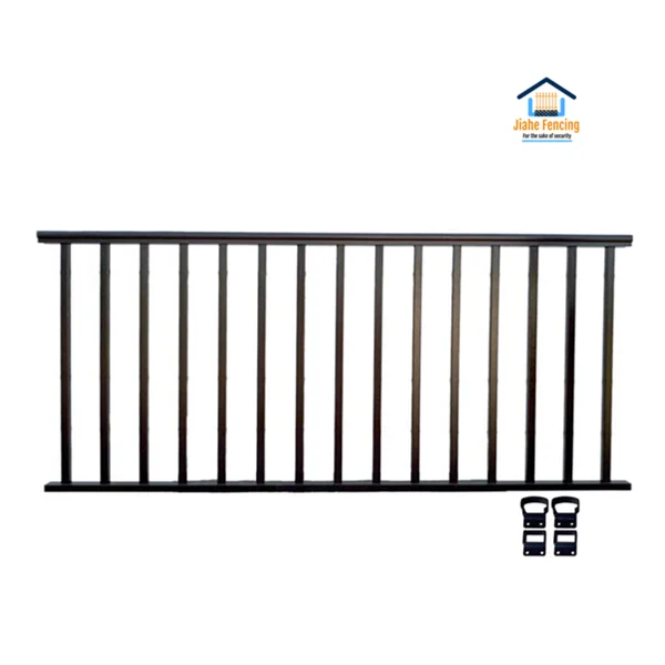 Современный дом прочный на заказ лестница сварная алюминиевая труба перила