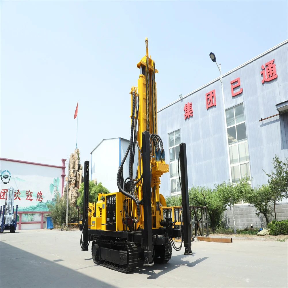 200M/300M/600M Drilling Depth Borehole DTH Water Well Drilling Rig Machines Drilling percussion core water well drilling rig