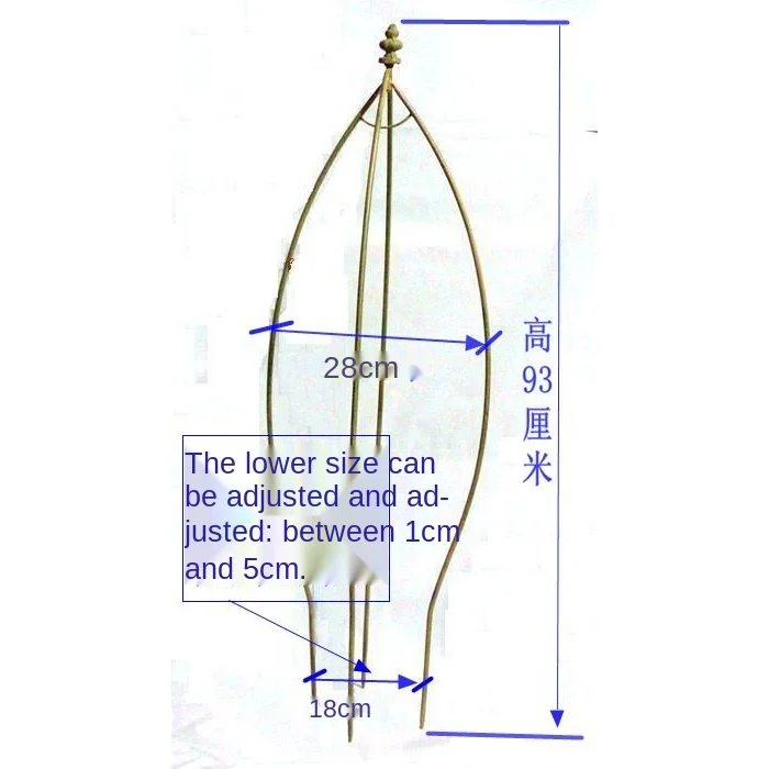 Garden metal climbing plant trellis plant stand decorative iron metal flower rack iron plant stand
