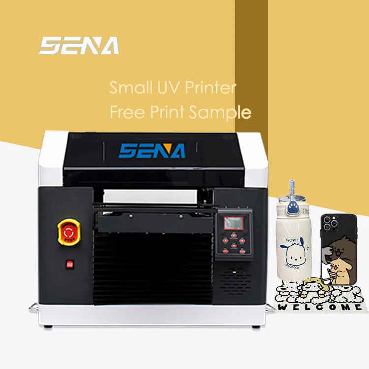 Небольшой размер A3 плоский УФ-принтер Epson печатающая головка струйная цифровая печатная машина для мобильного телефона чехол USB флэш-накопитель бутылки ПВХ