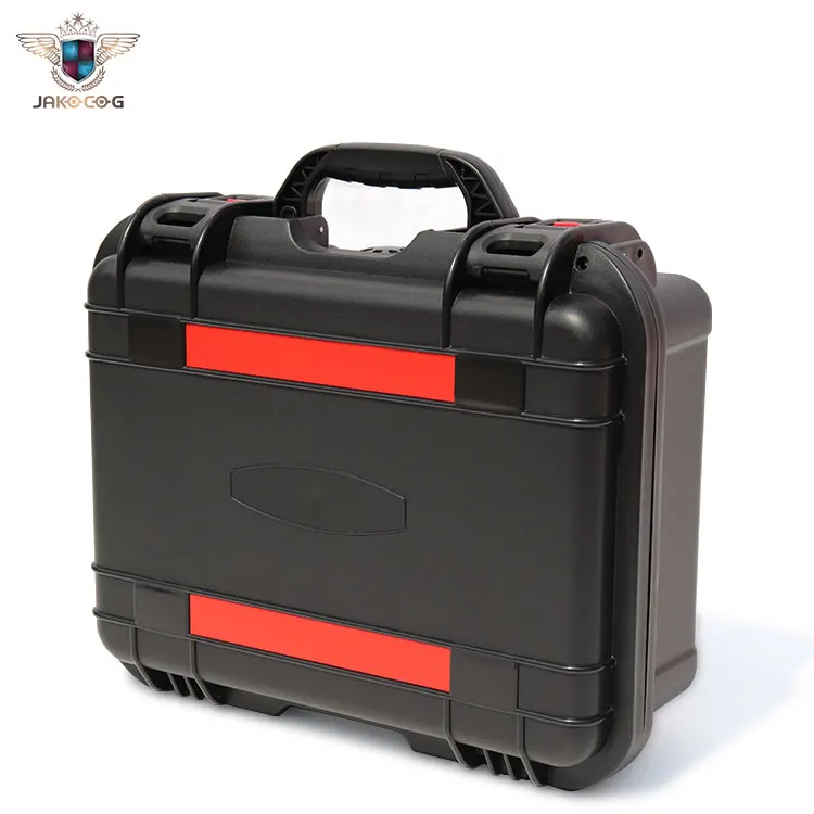 Plastic toolbox Manufacturer PP  Plastic tool case large carrying tool storage case fishing equipment case with EVA foam