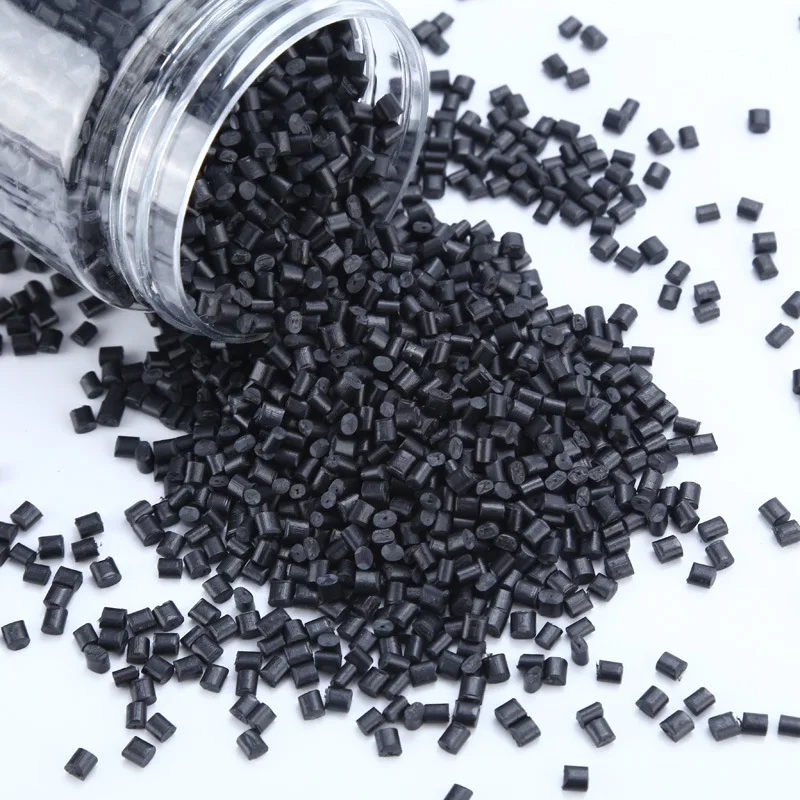 Черный переработанные hips-гранулы регенерированного литьем под давлением ранга бедра используются для того, чтобы произвести ТВ обсадных труб