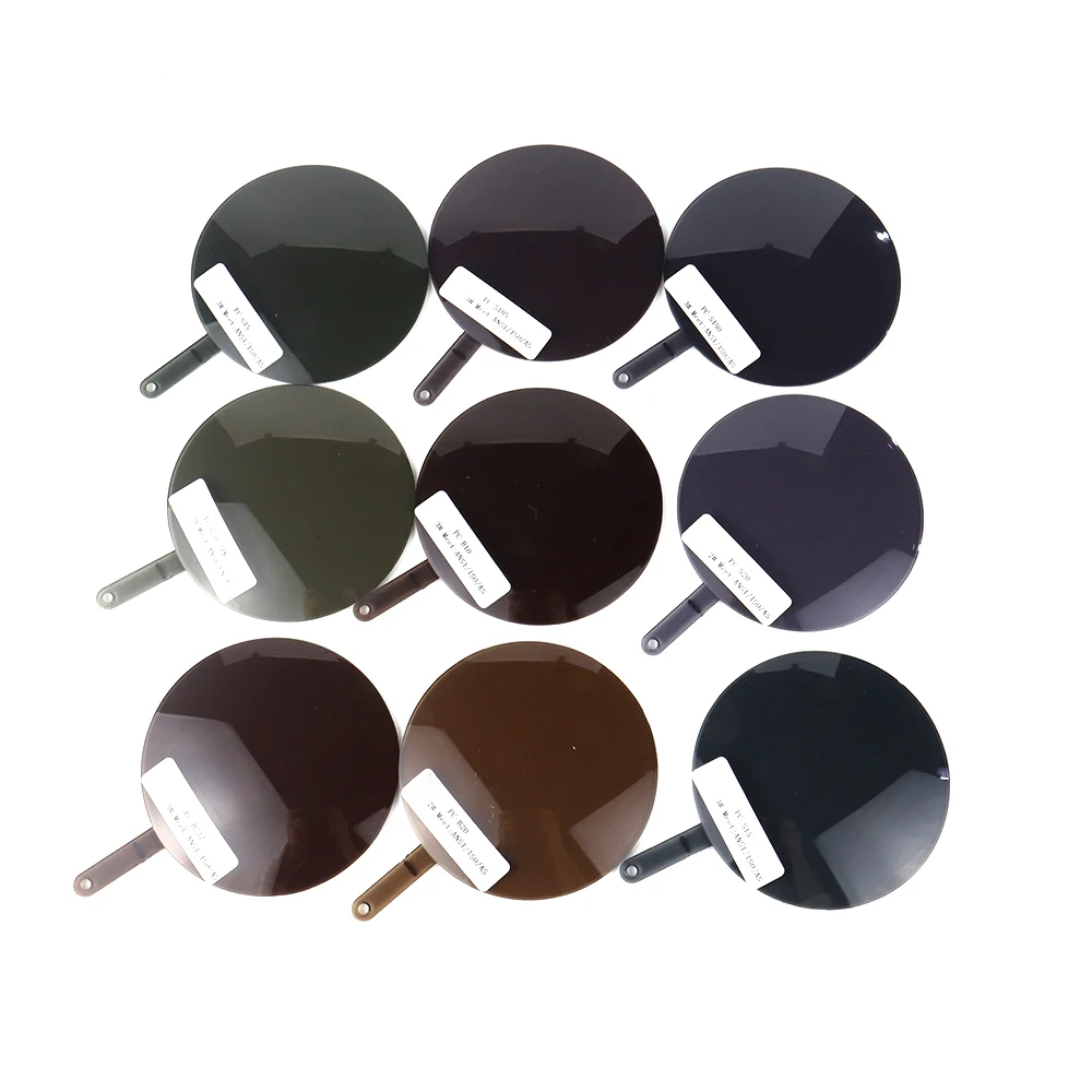 New Design PC Material High Clarity Lenses Gradient Tinted Color Fashion Polycarbonate UV40 Protection Sunglasses Lens