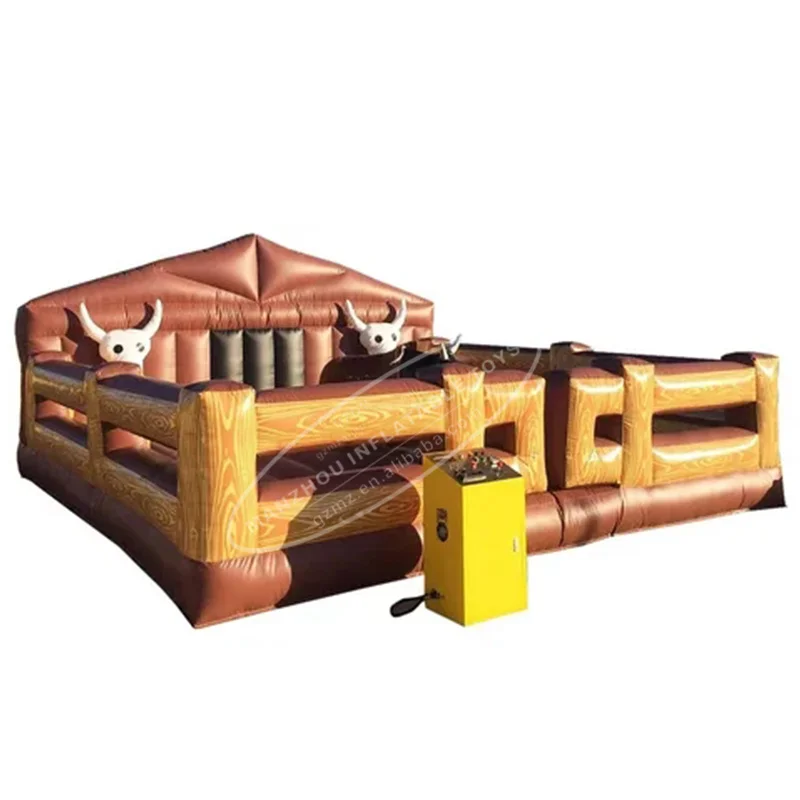 Amusement Park Machine Rodeo Bull Adult Game Mechanical Bull Riding