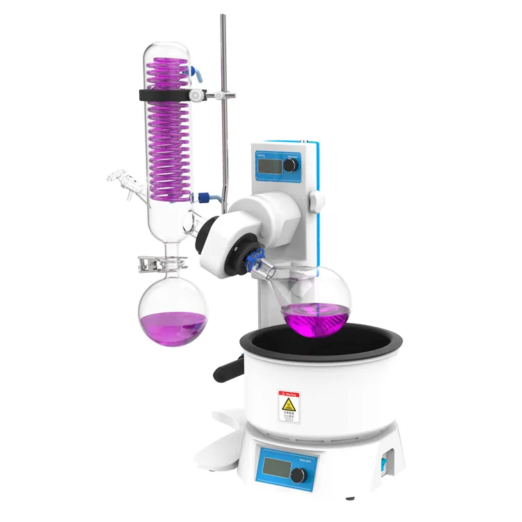 Easily operated lab chemical laboratory automatic rotary vacuum evaporator price