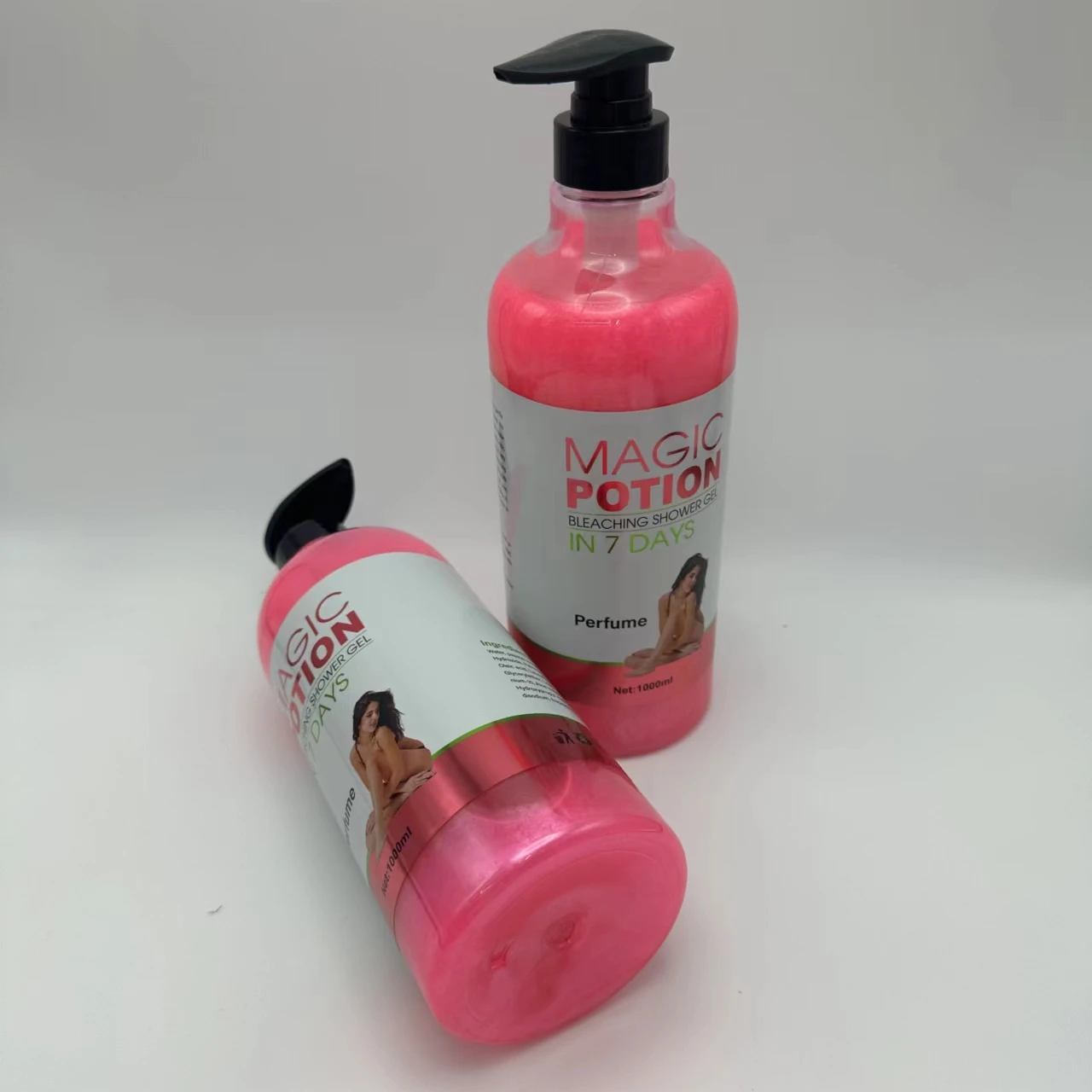 Oem natural flower body bath care shower gels womens body wash gel soothing floral shower gel for black skin