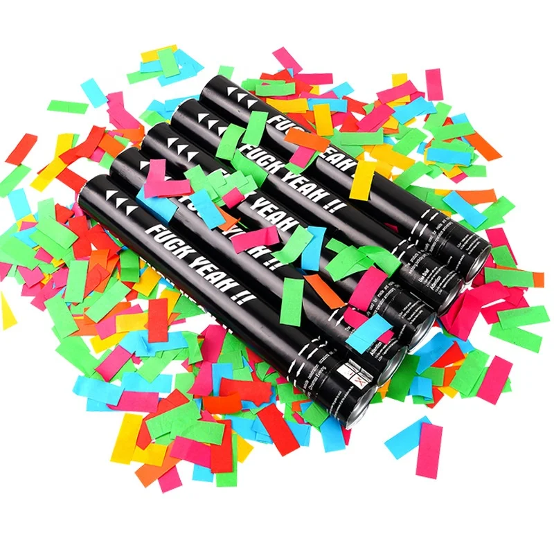 30cm 40cm 60cm 80cm wholesale party confetti popper confetti cannon, cannon confetti shooter