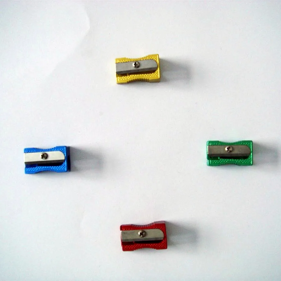 metal pencil sharpener with double hole