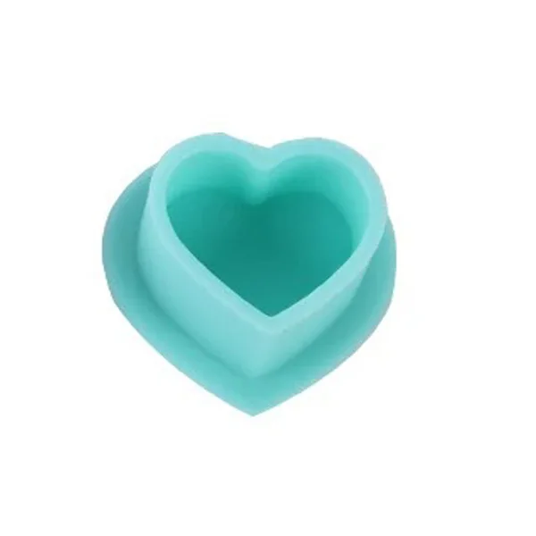 Splash-Proof Biodegradable Love-Shaped Tattoo Pigment Cup Silicone Tattoo Pigment Soft Cup Tattoo Pigment Cup