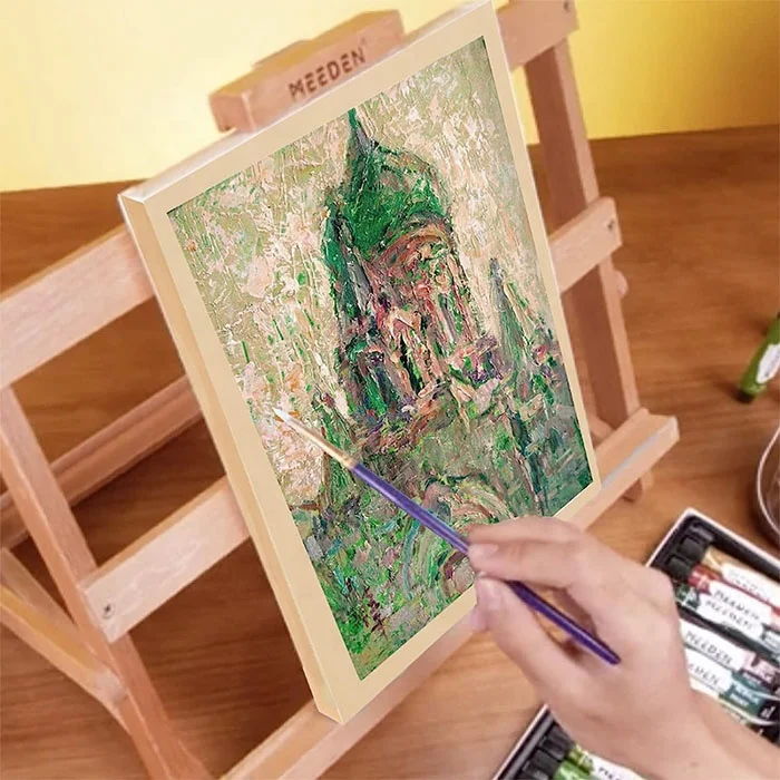 Холщовые панели MEEDEN 12x18 дюймов 1-1/2 дюйма глубокая упаковка из 2 деревянных панелей березы