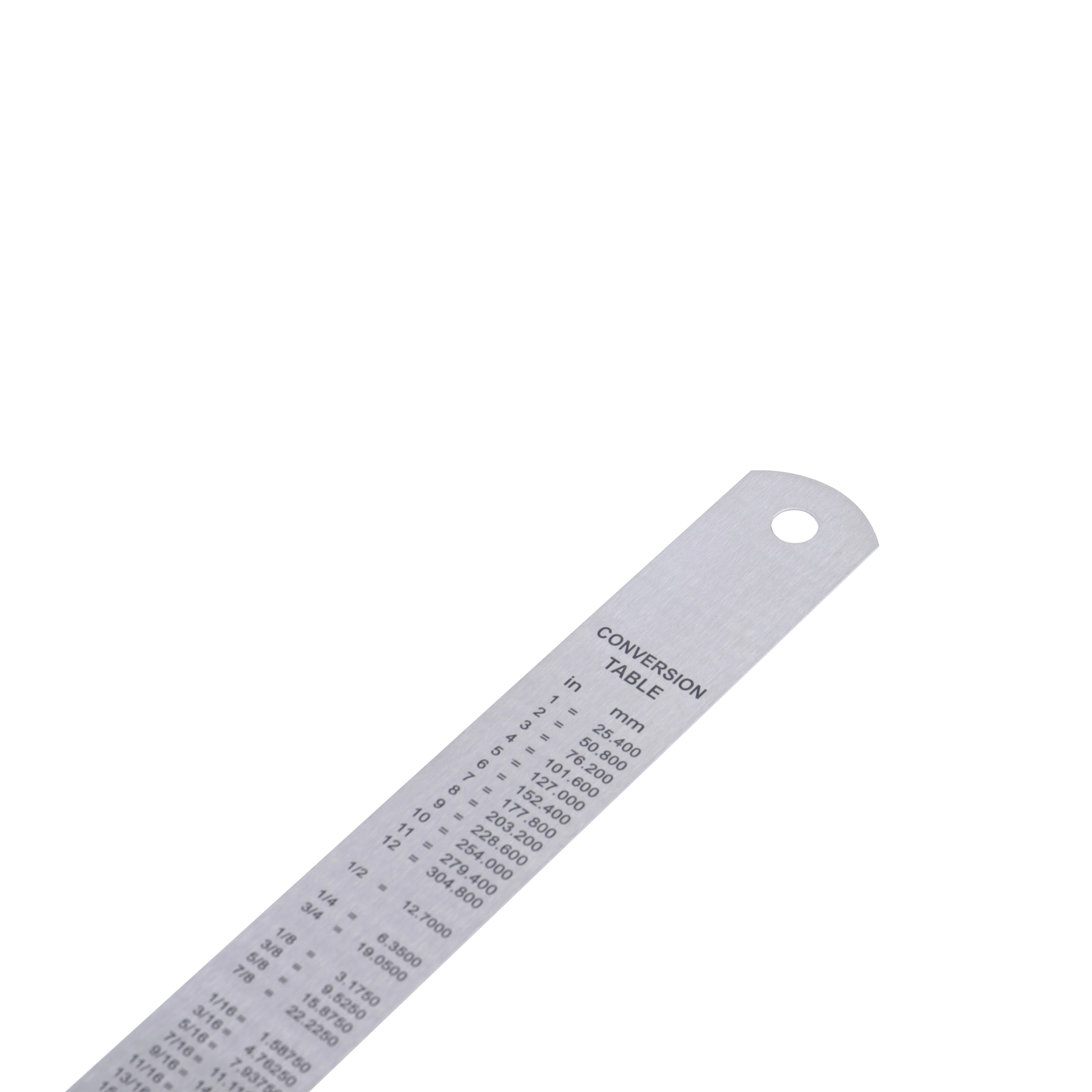 Steel Ruler and Metal Rule Straight, Silver, 8 inches, 20 cm Stainless Steel