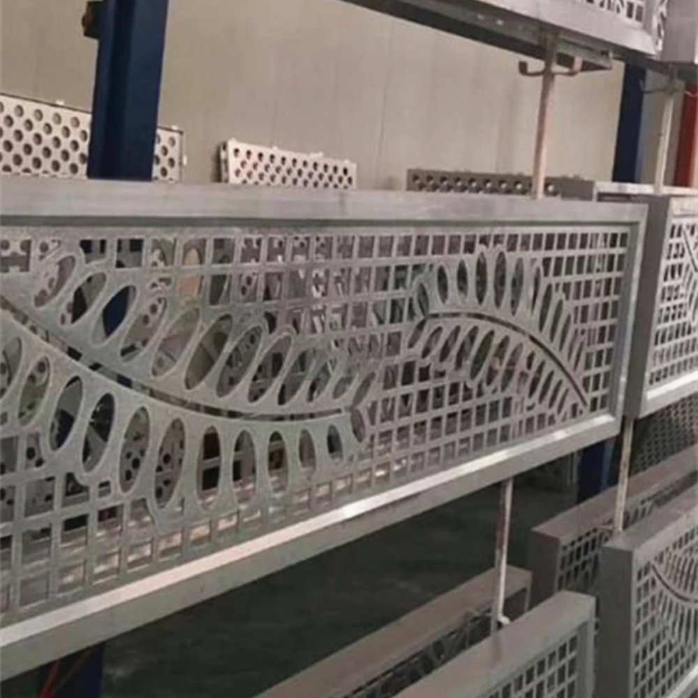 Custom Metal Alloy Laser Cutting Cast Perforated Panels for Exterior Facade Wall