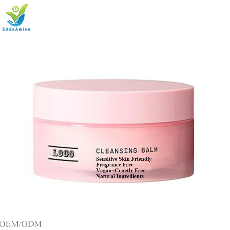 Korean Private Label cheap Skincare Face Skincare oil Make Up Cleansing Balm Cream Makeup Remover Gel  For Face