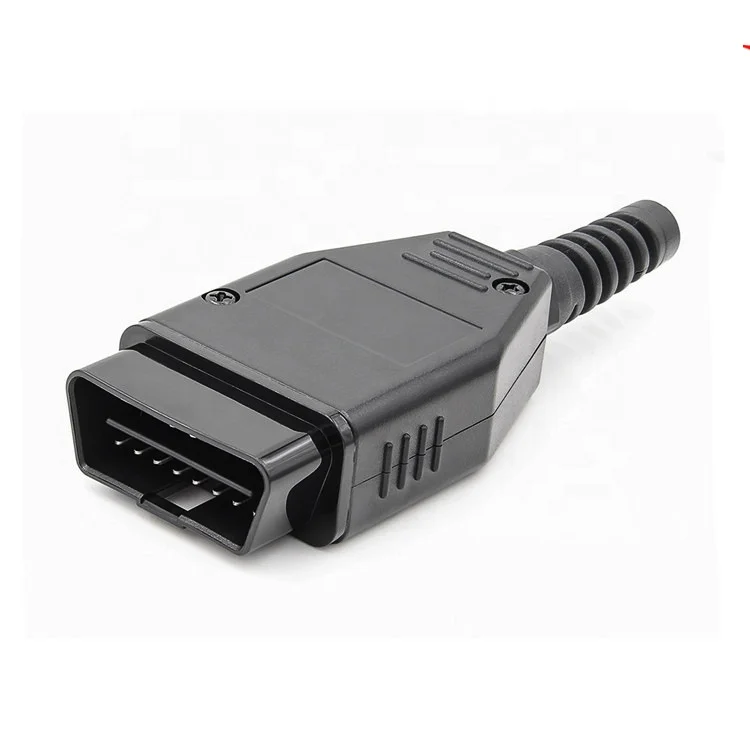 Universal Car Diagnostic Tool OBD2 Male 16 Pin Connector OBD 2 16 Pin OBDII Adaptor J1962 Connector for Car