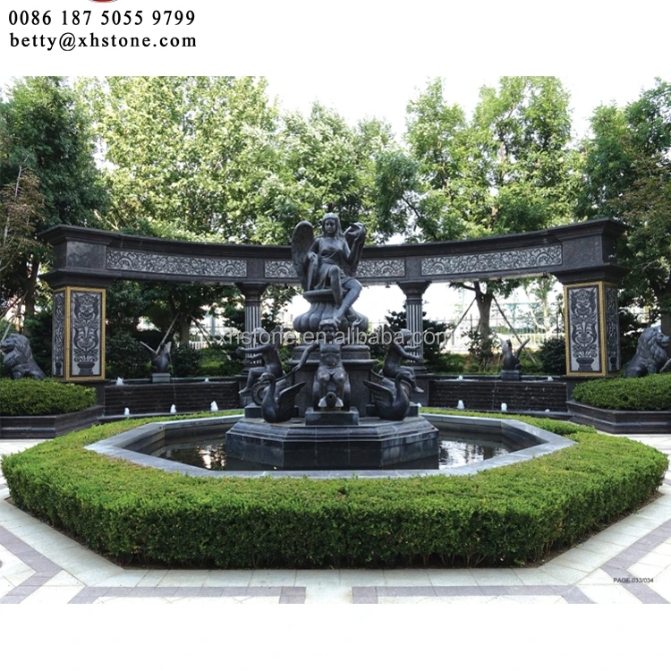 large stone fountain 29-3