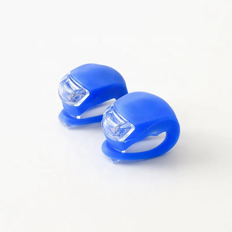 New bike Frog silicone bike LED warning silicone light riding super bright light folding bike front light