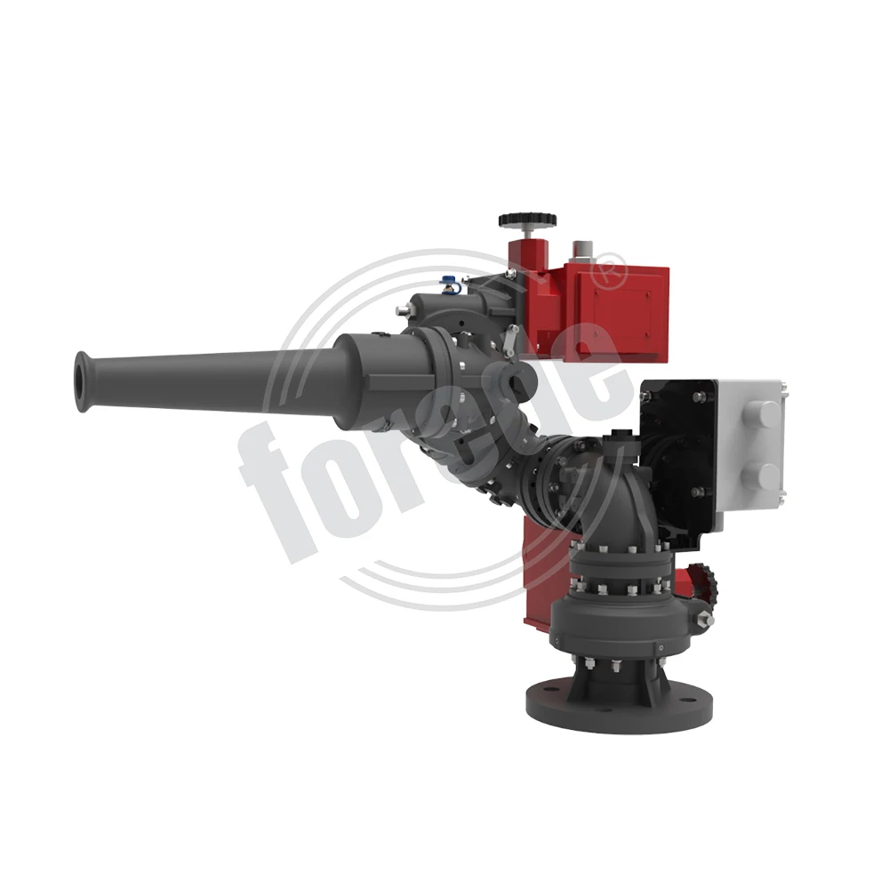 FOREDE 1800LPM Electric Remote Control Fire Fighting Monitor Explosion Proof