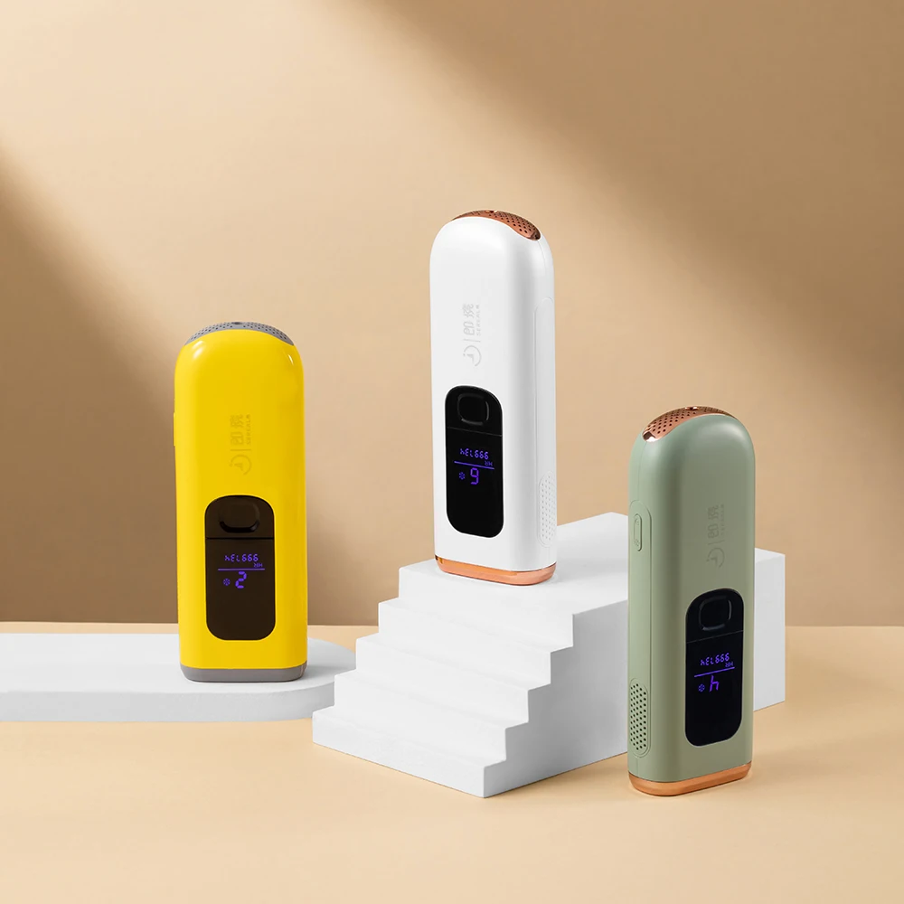 Private Logo Ipl Handheld Hair Removal Body Face Hair Remover Lady Girls Shaver Fashional Electric Shaver Lady Epilator