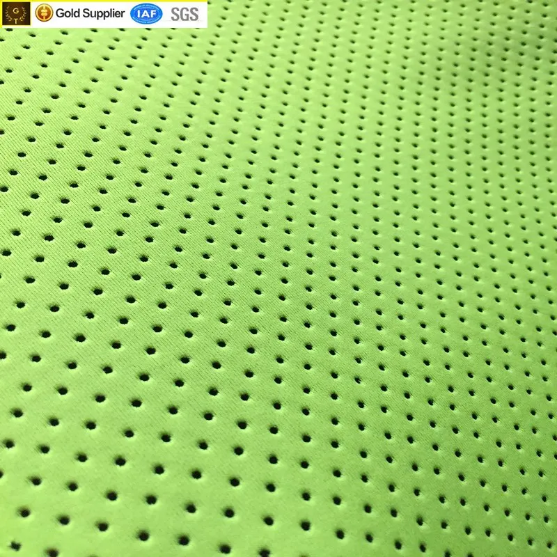 Grade Breathable Perforated Neoprene Fabric SBR SCR CR with punch hole neoprene fabric