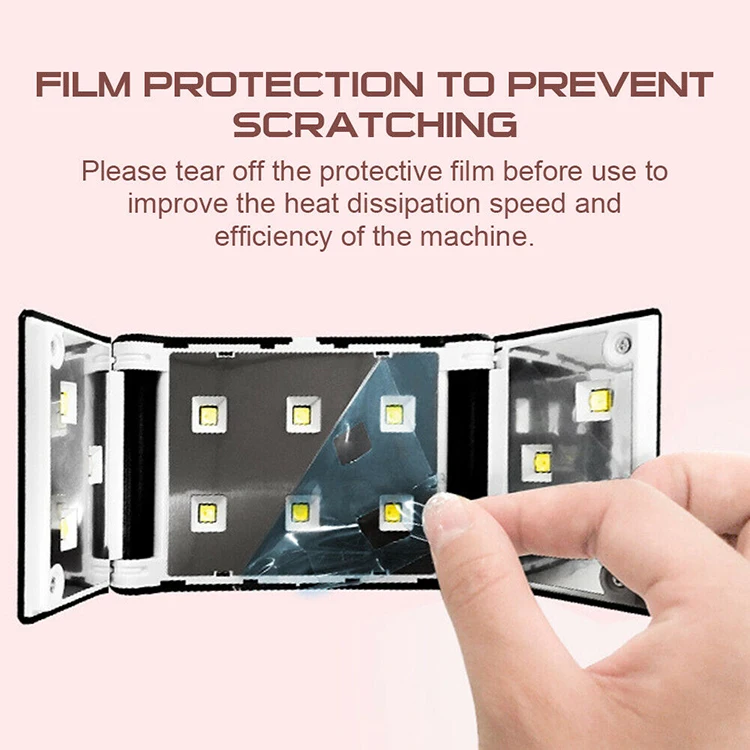 rechargeable mini nail lamp uv led portable usb small uv nail dryer