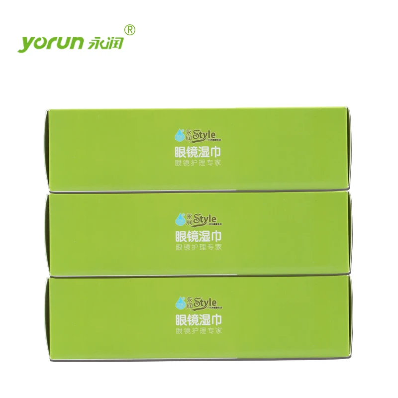 
Glasses Wipes quick-drying sterilization Wipes independent packaging 100 pieces 3D Glasses Wipes 