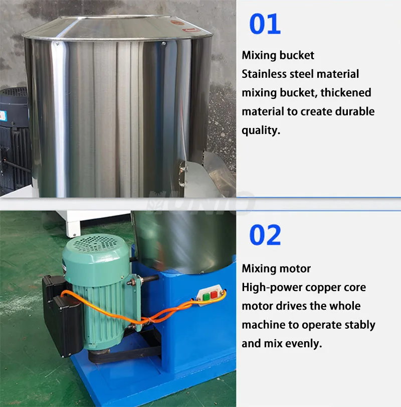 Powder mixer 25kg stainless steel mixer vertical 25kg 50kg