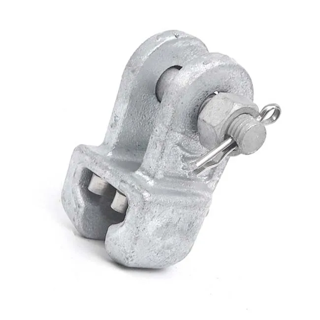 Hot-dip Galvanized Steel WS Type Socket Eyes Clevis Overhead Line Fittings