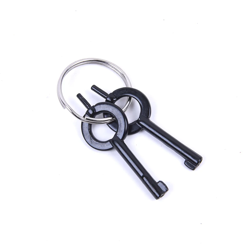 Дешевые и безопасные Профессиональные черные полицейские наручники из нержавеющей стали