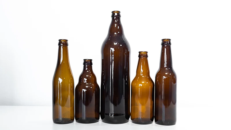 Ready Stock 250ml 275ml Rio Glass Bottle Material Soda Water Beverage Ginger Beer Bottle with Crown Caps
