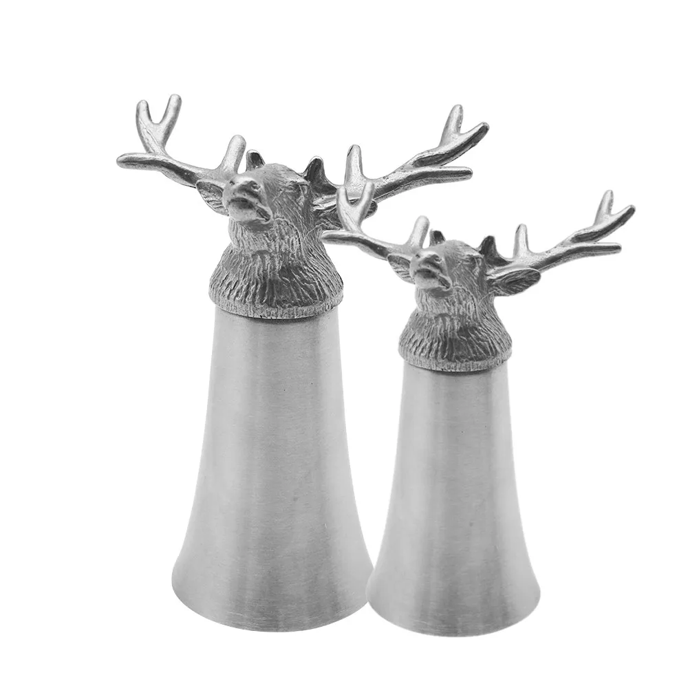 Durable And Non-fragile Metal Wine Glass With Unique Shaped Small Spirit Glass For Whiskey, Rum, And Gin