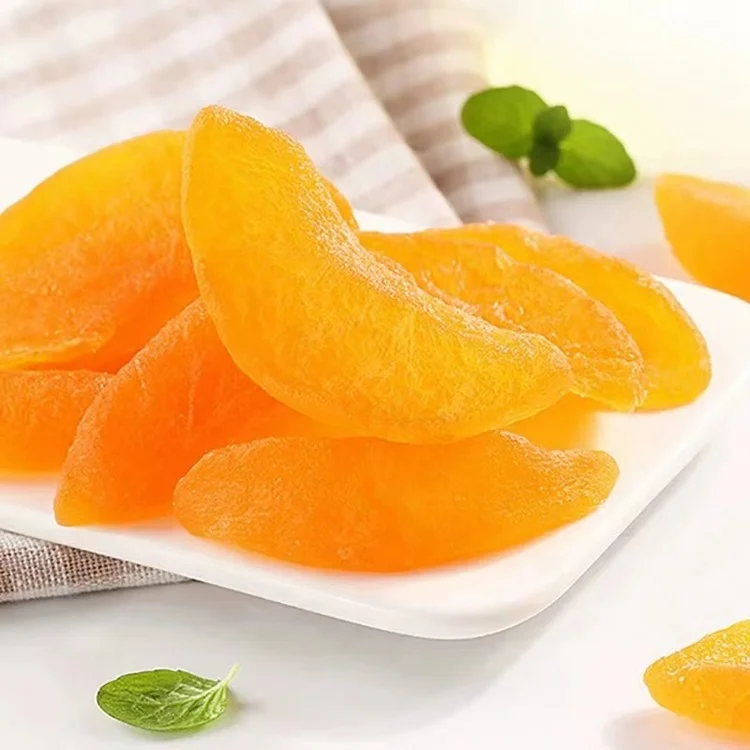 High quality natural fruit snack sliced dried yellow peach Chinese dried peach