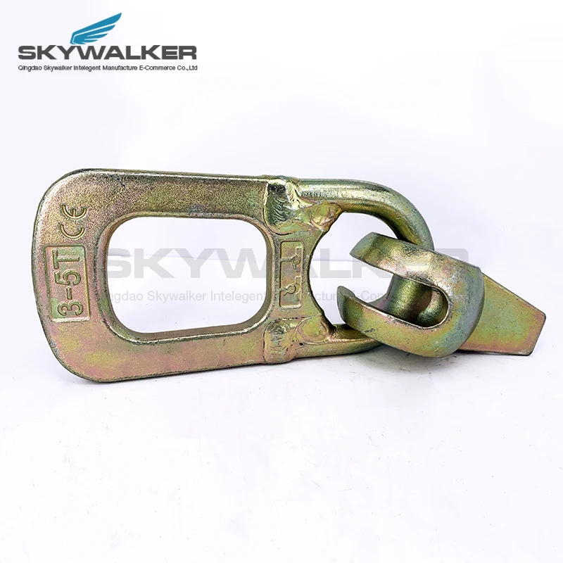 Universal lifting clutch for precast concrete lifting eye construction lifting shackle lifting eye