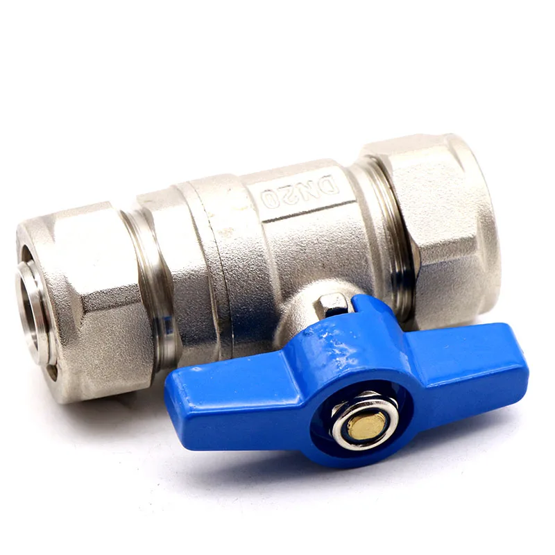 T463 equal threaded brass ball valve Self regulating pressure flow and speed control valve