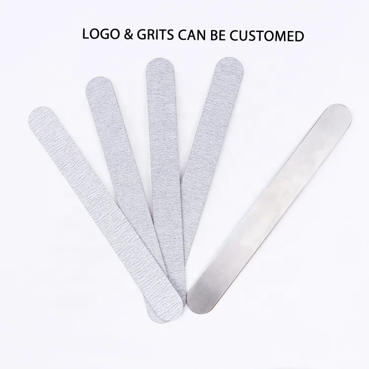 Factory Wholesale Korea Sandpaper Replace Strips with Custom Logo for Stainless Steel Nail File