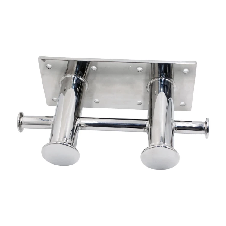 Mirror Polished AISI316 Stainless Steel Double Cross Marine Mooring Boat Yacht Ship Bollard Bollards