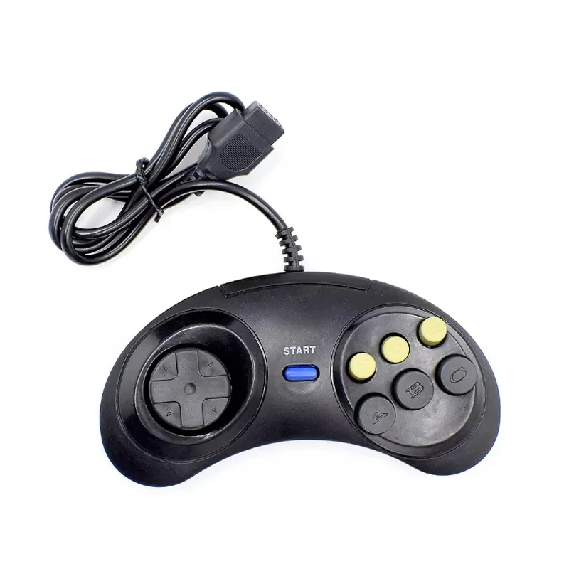 For Segaes Saturn Controller Wired For Saturn System Game Controller With USB Classic Gamepad