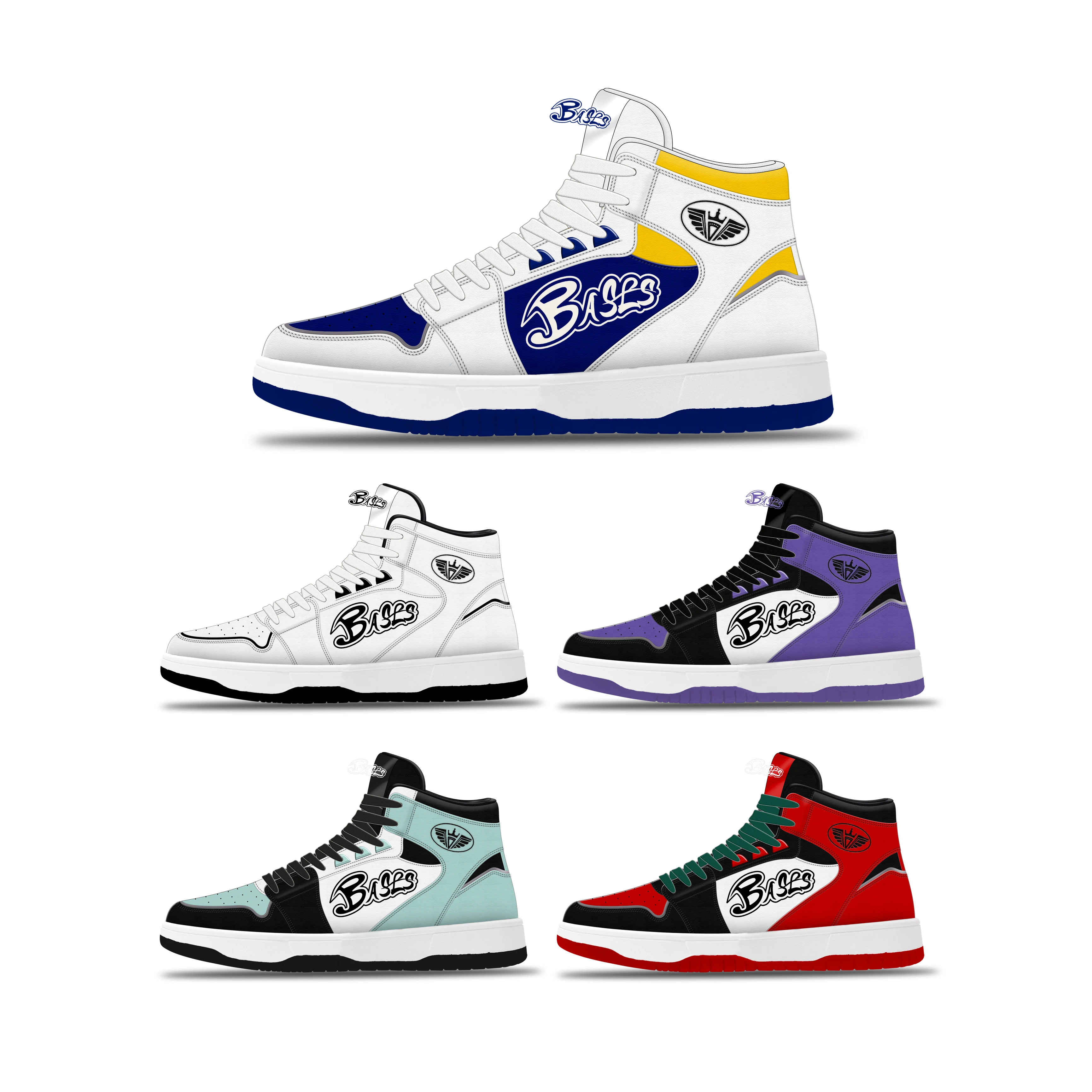 Factory Dropshipping 1 Moq Customized Logo Design High Top Sport Sneaker Women And Men Casual Basketball Shoes