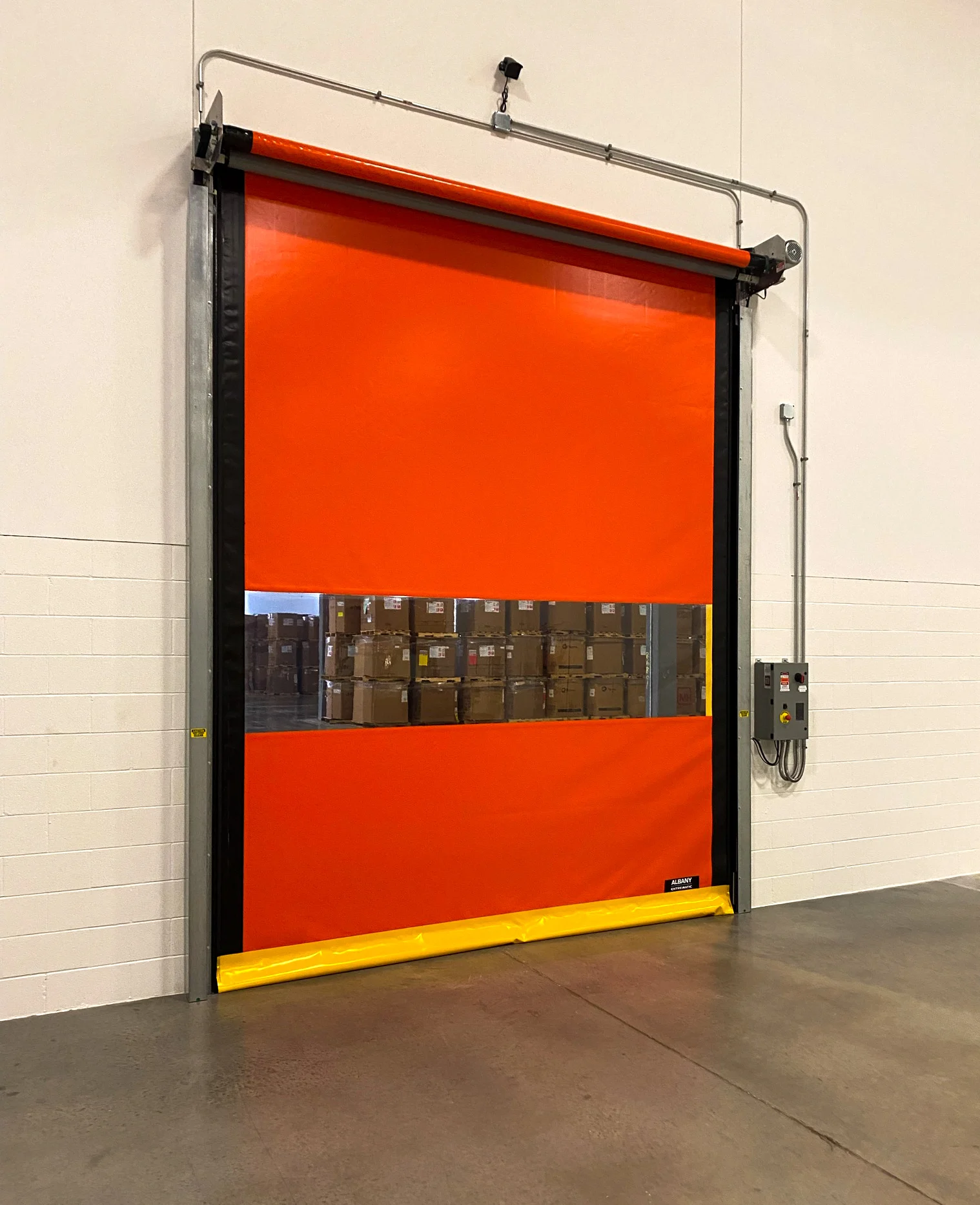 Warehouse Clean Room Rapid Factory Automatic Fast Rolling High Speed PVC Door