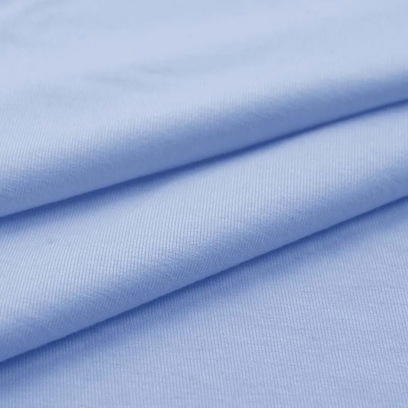 Natural Organic Bamboo Fabric Soft Touching 95%Bamboo 5%Spandex Bamboo Jersey Fabric for T-Shirt