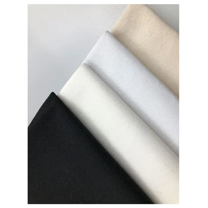 8OZ Cambric Cotton Canvas Fabric For Painting Bag Making