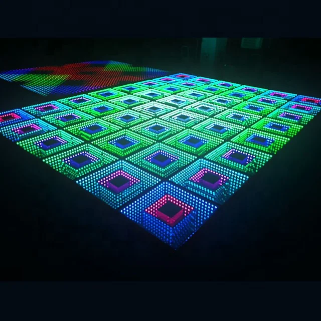 Factory direct sale dance floors/light up led dancing floor