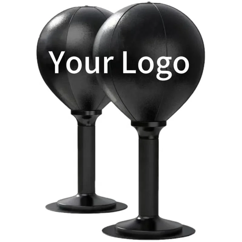 Stress Buster Relief Free Standing Desk Table Boxing Punch Ball Suction Cup Reflex Strain Tension Toys Desktop Punching Bag