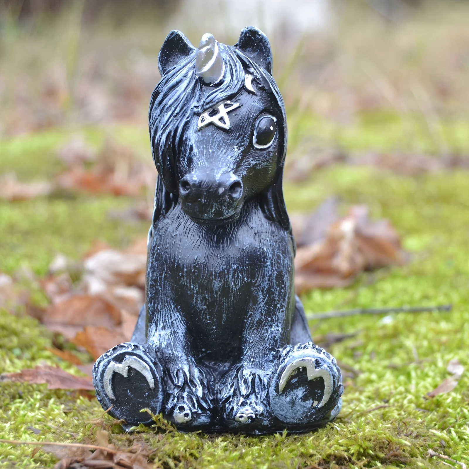 Fengzhi Factory Modern Mysterious Unicorn Courtyard Interior Tabletop Statue Decoration Resin Crafts Sculpture