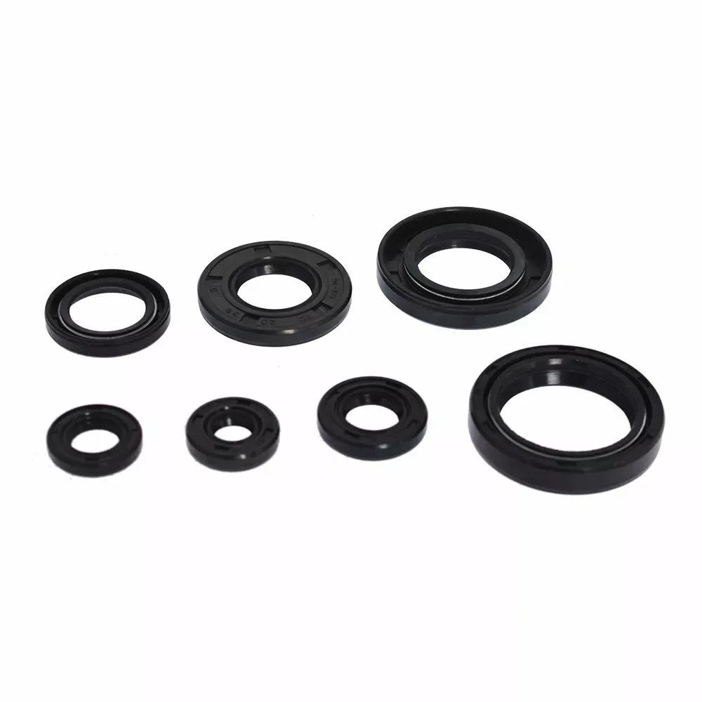 Engine Crank 7 Piece Oil Seal Set Kit For Yamaha Blaster 200 YFS200 1988-2006