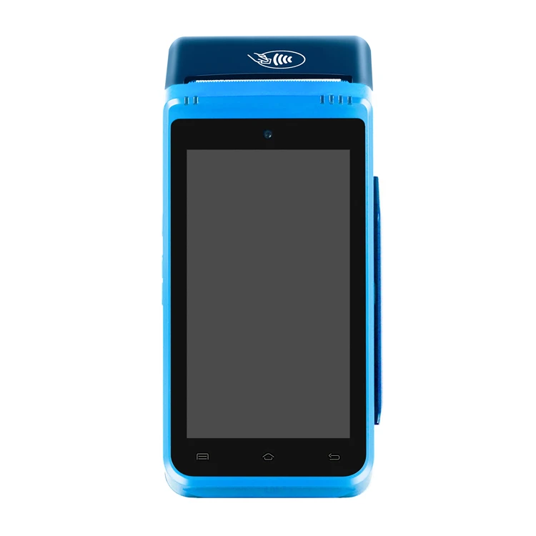  5 0 дюймовый 4g nfc wifi android термопринтер программируемый pos портативный терминал 2D сканер штрих-кода