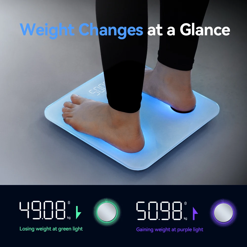 Smart Scale Bt Link Body Weighing Scale App-compatible Electronic Intelligent Weight Loss Body Fat Scale