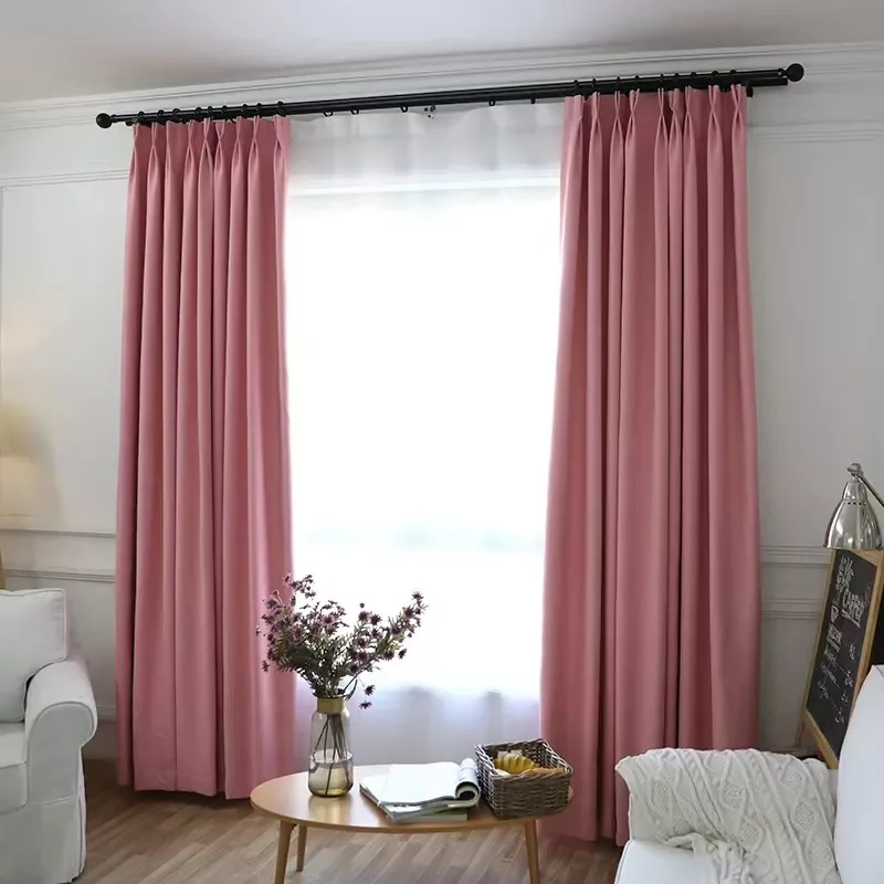 Supply High Quality 3 Pass Blackout Curtain Lining Fabric with Cheap Price For Living Room