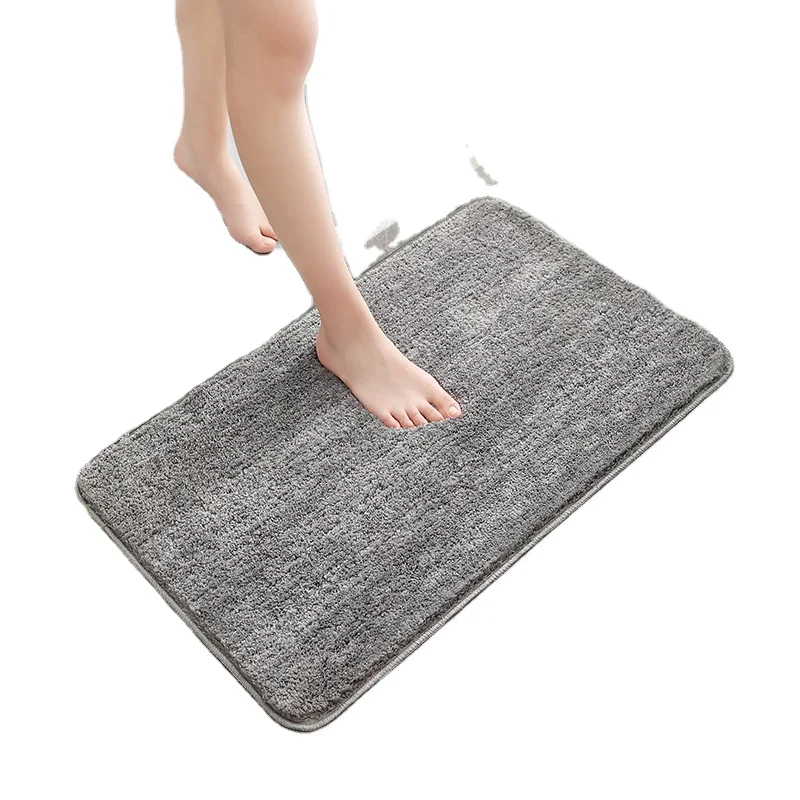 Household environmental bathroom bedroom living room entrance door bedside non-slip absorbent mat carpet flo