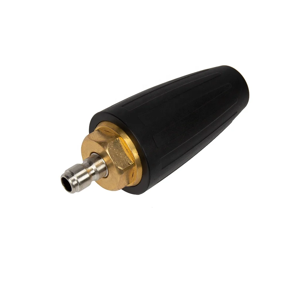 Pressure Washer Rotating Nozzle Turbo Nozzle High Pressure Cleaner Brass Turbo Rotation Nozzle 350bar 5100psi
