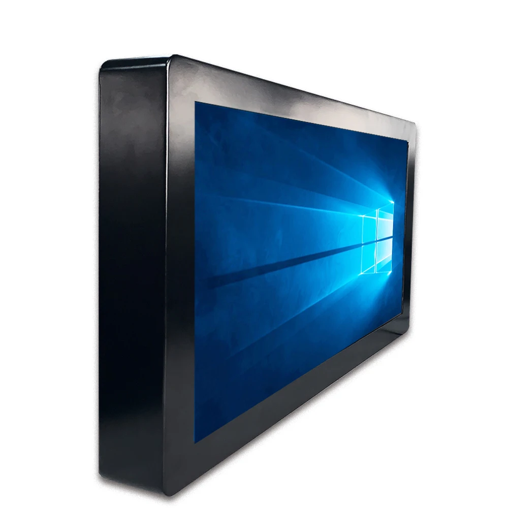 PCT 24 дюймов Открытый IP65 PCAP емкостный сенсорный монитор с оптическим склеивания (i5 + 4 г 128 г)